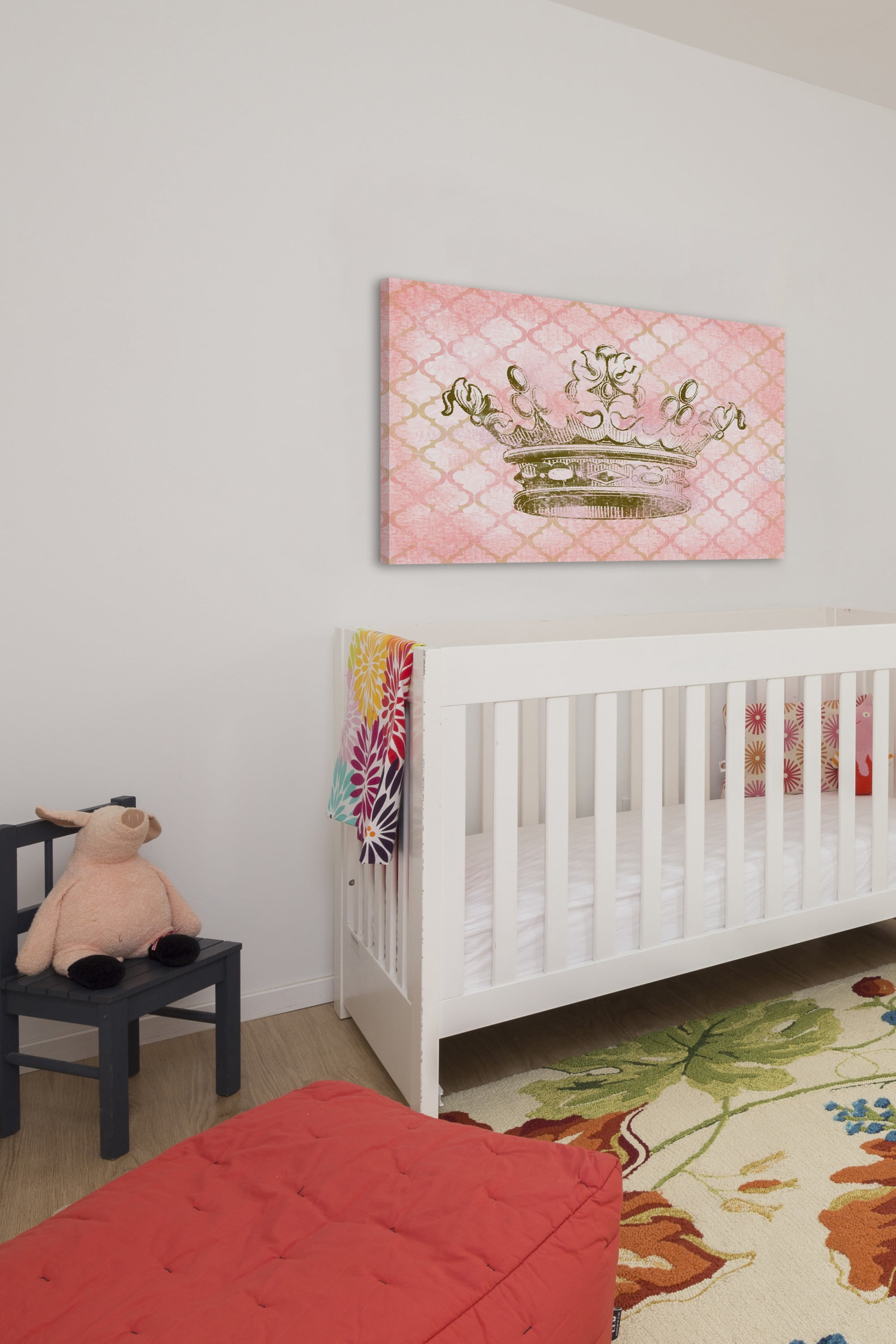 "Crown Trellis" Painting Print on Wrapped Canvas