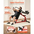 thumbnail image 2 of VEVOR Incline Chest Fly and Rear Delt Fly Machine for Upper Body Strength Training, 2 of 9