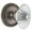 Antique Pewter, variant on Grandeur Solbur_Dd_Na Soleil Solid Brass Dummy Door Knob Set - Nickel