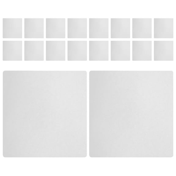 FRCOLOR 30 Pcs Qualitative Filter Paper Research Filter Paper 30.00X30.00X0.10CM White