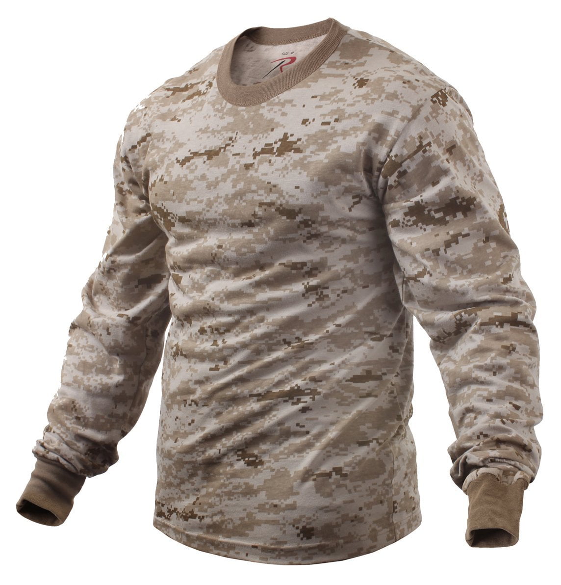 Long Sleeve Digital Camo T-Shirts 