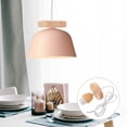 thumbnail image 2 of Shisuyan Ceiling Light Holder Pendant Lamp Holder Yellow Plastic Simple 1Pcs, 2 of 8