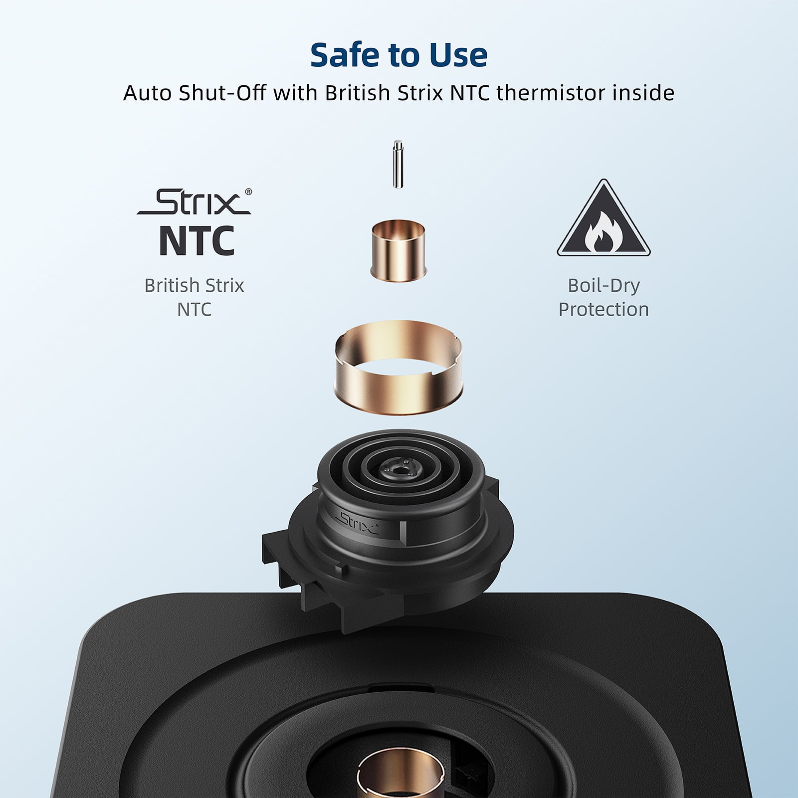 Miroco Gooseneck Electric Pourover Kettle, Temperature Variable