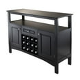 thumbnail image 2 of Jasper Buffet Display Cabinet, Sideboard, Black, 2 of 4