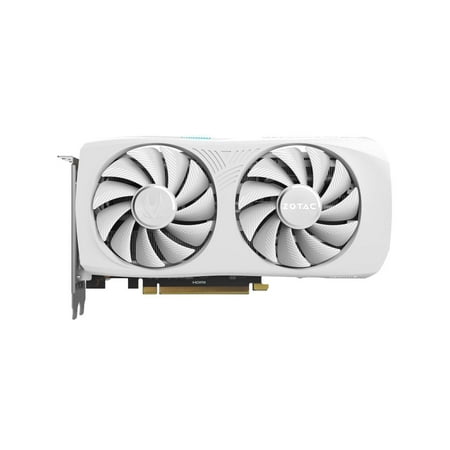 ZOTAC GAMING GeForce RTX 4070 SUPER Twin Edge OC White DLSS 3 12GB GDDR6X 192-bit 21 Gbps PCIE 4.0 Compact Gaming Graphics Card, IceStorm 2.0 Advanced Cooling, SPECTRA RGB Lighting, ZT-D40720Q-10M