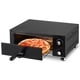 thumbnail image 1 of Yeshouse Horno de pizza eléctrico de encimera para interior, acero inoxidable con piedra, temporizador y temperatura ajustables, ideal para cocina y food truck, 1 of 7