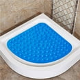 thumbnail image 3 of Wosthever Alfombrilla antideslizante para bañera, cojín pequeño para suelo, almohadilla de ducha de Color sólido para Hotel en casa, Suministros de limpieza para el hogar, 3 of 6