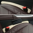 thumbnail image 4 of 1 par de rellenos para huecos de asientos de coche que evitan que las cosas se caigan, rellenan el espacio entre el asiento y la consola, bloqueador Beige shamjiam Relleno de espacio para asiento de automóvil, 4 of 8