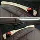 thumbnail image 4 of 2x relleno para huecos de asiento de coche, evita que las cosas se caigan, suave, cómodo, impermeable, Simple y elegante, bloqueador de caídas, Beige, 4 of 8