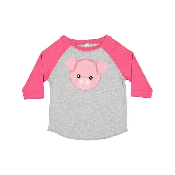 Inktastic Cute Pig, Little Pig, Piggy, Pink Pig Boys or Girls Toddler T-Shirt