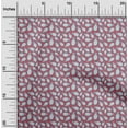 thumbnail image 2 of oneOone Cotton Poplin Maroon Fabric Dragonfruit Dress Material Fabric Print Fabric By The Yard 42 Inch Wide, 2 of 4