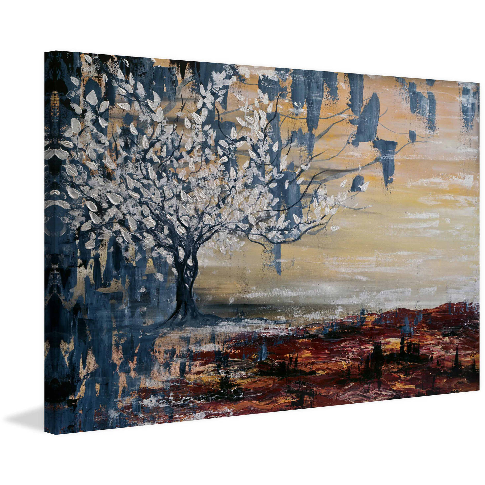 "Paradise Lost" Painting Print on Wrapped Canvas