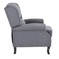 thumbnail image 6 of Geniqua Manual Recliner Accent Chair Armrest Reclining Single Sofa Couch Lounger Gray, 6 of 8