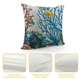 thumbnail image 4 of Watercolor Sea Life Colorful Corals and Fish Farmhouse Pillow Covers  Inch,Home Decorative Throw Pillow Case Cushion Cover,Home Gifts,Housewarming Gift, 4 of 5