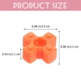 thumbnail image 2 of ETHZZLE Flexible Rubber Pad for CNC Machine Plum Coupling Accessory, Fittings Replacement Part, 2 of 5
