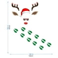 thumbnail image 3 of LSLJS Christmas Wall Stickers, Funny Christmas Door Sticker Holiday Wall Sticker Door Library Sticker, Christmas Decorations, 3 of 7