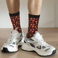 thumbnail image 6 of Cauagu fall Maple leaf Print Crew Socks for Women and Men,Adult Athletic Running Socks 1-Pair Sports Socks Work Gear Socks with Moisture Wicking, 6 of 6