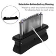 thumbnail image 4 of Zshan Meat Tenderizer with 48 Stainless Steel Meat Tenderizing and Marinate Tool Kitchen Tenderizers Cooking Grilling Bbq Marinade Flavor Maximizer, 4 of 7
