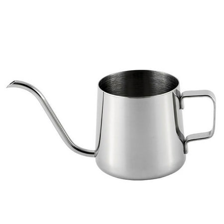 

Stainless Steel Coffee Pot Gooseneck Drip Coffee Pot Kettle Teapot for Cafe House Home 250ml