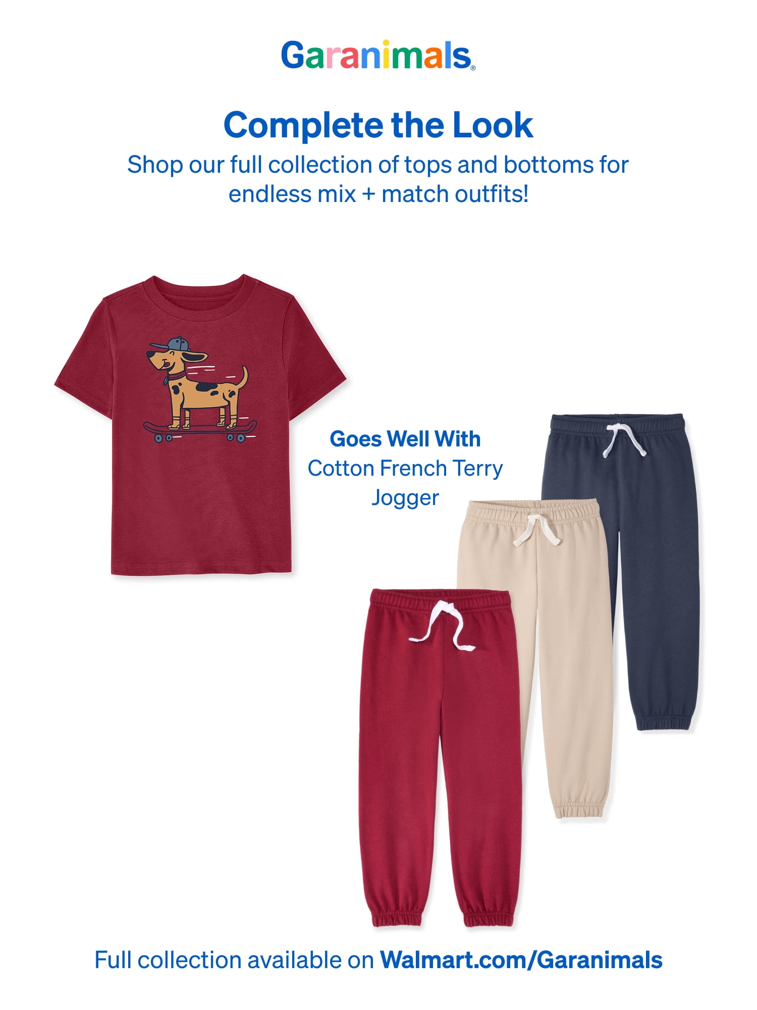 Garanimals Baby & Toddler Boys Shirts, Single & 3-Pack, Sizes 0-6T