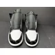 thumbnail image 2 of Men’s Size 7 - A i r-Jor-dan 1 SE Mid Black White Metallic Silver HV0789-010, 2 of 6