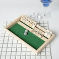 thumbnail image 4 of Shut The Box 12er, 2 Wooden Dice & Dice Board,classic Game, 4 of 5