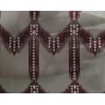 thumbnail image 4 of oneOone Georgette Viscose Fabric Chevron Ikat Print Fabric By Yard 42 Inch Wide, 4 of 4