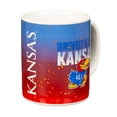 thumbnail image 2 of Kansas Jayhawks 11oz. Ceramic Coffee Cup & Leather Keychain Gift Set, 2 of 3
