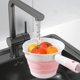 thumbnail image 4 of pstuiky Cucharas de agua plegables, cucharas de baño de plástico para viaje, ideales para la cocina, el jardín y el baño., 4 of 6