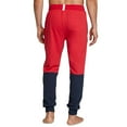 thumbnail image 2 of Tommy Hilfiger Men's Hilfiger Color Block Ft Joggers, Mahogany,S - US, 2 of 2