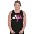 thumbnail image 4 of Breast Cancer I Can Fight Cancer Tank Top Tee Shirt Women Brisco Brands S, 4 of 6
