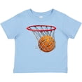 thumbnail image 3 of Inktastic Basketball Swish Boys or Girls Baby T-Shirt, 3 of 5