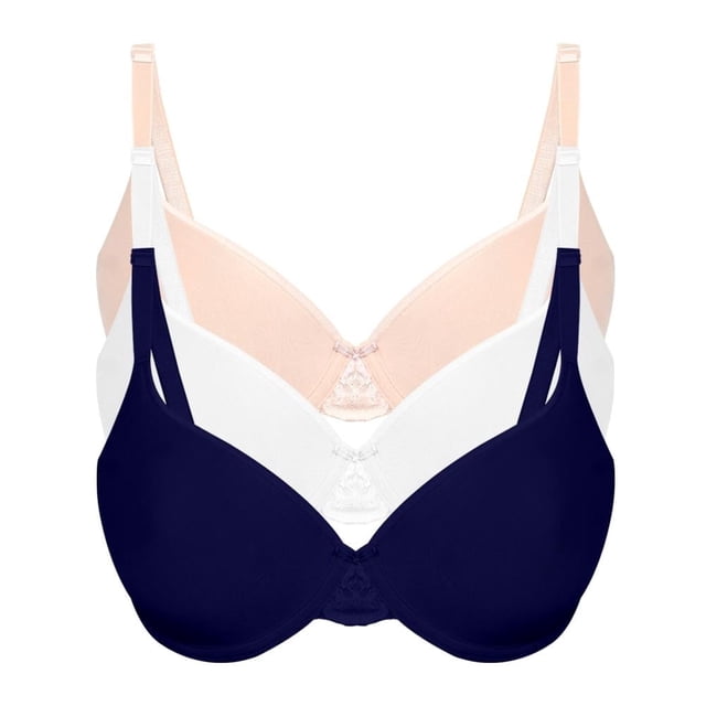 Perfectbra Encaje PLAYTEX PLAYSUPPORT 36B Multicolor 3 piezas
