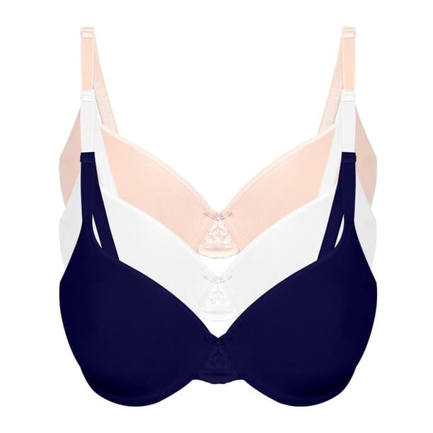 Perfectbra Encaje PLAYTEX PLAYSUPPORT 36B Multicolor 3 piezas