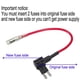 thumbnail image 4 of 4 Piezas 12V-24V Add-A-Circuit Micro2 Fuse Tap, Piggy Back Blade Portafusibles con ArnéS de Cables, 4 of 8