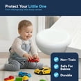 thumbnail image 6 of Baby Proof Me Large Edge and Corner Protectors for Furniture, Corner Guards for Baby Proofing, White, 12 Pack, 6 of 8