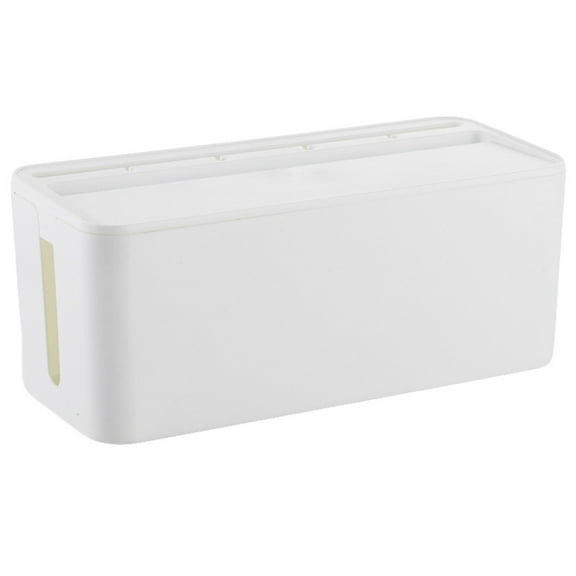Huayishang Storage Box New Popular Multifunctional Convenient Home Power Socket Storage Box 1Pc, Kitchen Essentials Clearance Sale White