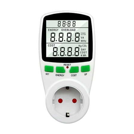 

Digital LCD Intelligent Electronic Time Control Swtch Household Kitchen Electronic Meter Electricity Meter Timer Socket on Clearance sale