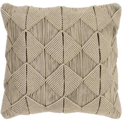 Bungalow Rose Westerville Sage Natural Fiber Cotton Throw Pillow