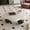 white & Black, variant on YWEN 35.03" Cloud Coffee Table for Living Room Unique Coffee Table Modern Low Coffee Tables Cute Center Table with 3 Ball Legs for Small Space Apartment