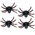 thumbnail image 1 of Miangastore 4 Pcs Capuchons de Protection pour Pneu de Valve Automobile en Forme d'Araignée (Rouge), 1 of 9