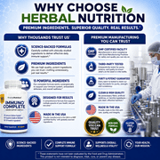 Immune Support Supplement, Immuno Complete is 15 Powerful Ingredients Vitamin C, D, Zinc, Magnesium, Elderberry Plus 10 More