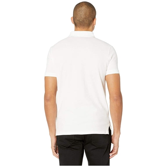 Polo Ralph Lauren Custom Slim Fit Mesh Polo White