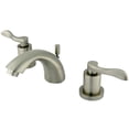 thumbnail image 1 of Kingston Brass KS2958DFL Robinet de Salle de Bain Nuwave Mini Répandu, Nickel Satiné, 1 of 1