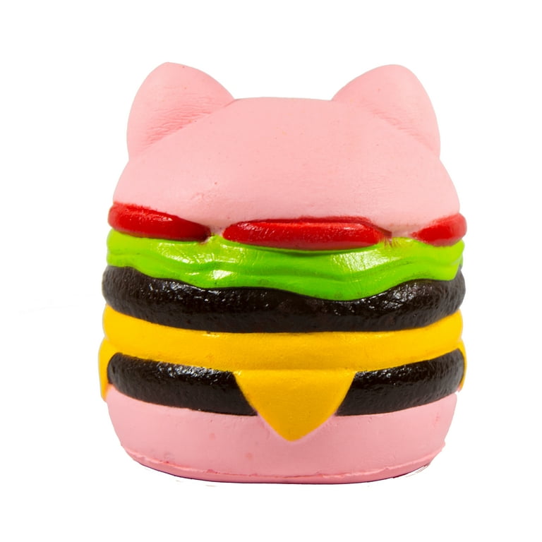 Squishy burger best sale toy