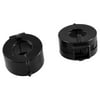 Unique Bargains Unique Bargains 2 x Round Cable RFI EMI Noise Filter ferrite core clamps 29mm x 15mm x 14mm