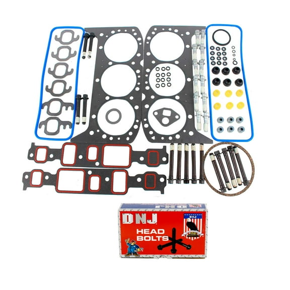 DNJ HGB3128 Cylinder Head Gasket Set Fits Cars & Trucks 94-96 Chevrolet GMC 4.3L OHV 12V
