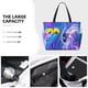 thumbnail image 3 of Fotbe Swirl Blue And Purple Bolsa de Viaje para Playa - Resistente al Agua, Bolsa Tote de Gran Capacidad y Ligera con 7 Bolsillos para Mujeres y Hombres, 3 of 7