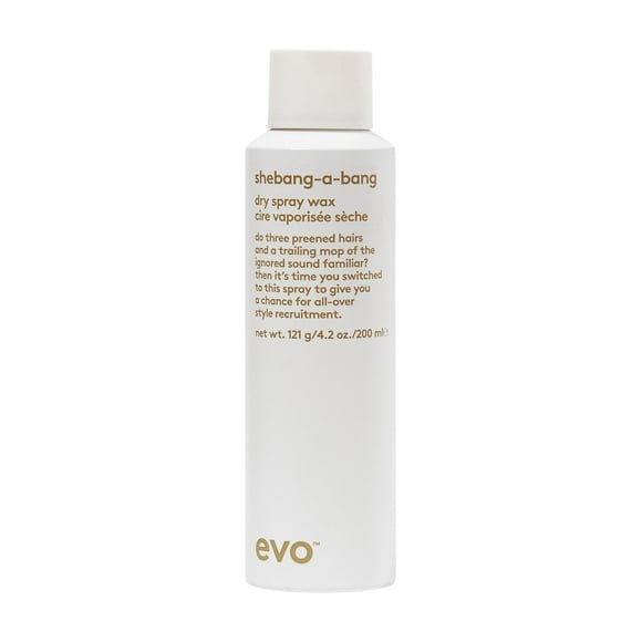 La cera en aerosol EVO Shebang-a-Bang Dry proporciona textura 121 g