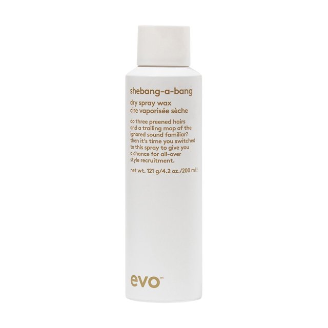 La cera en aerosol EVO Shebang-a-Bang Dry proporciona textura 121 g